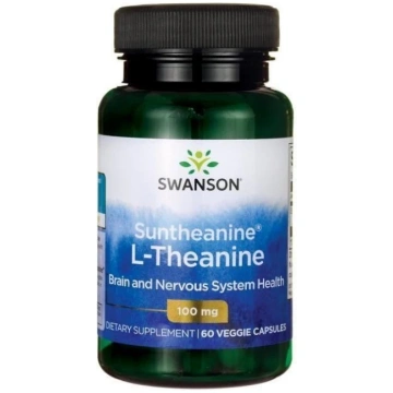 SWANSON L-teanīns 100 mg (60 kapsulas)