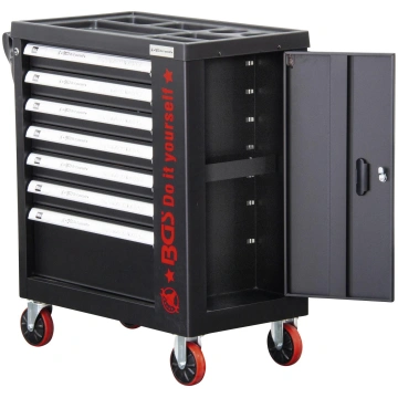 WORKSHOP TROLLEY | 7 DRAWERS | 1 SIDE DOOR | EMPTY