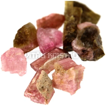 Turmalīns rozā rubelīts 1 cm 1 gb