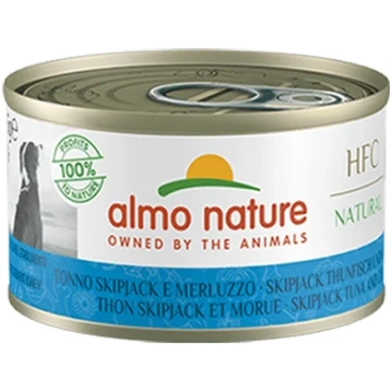 Almo Nature HFC Natural Tuncis Un Menca mitrā papi