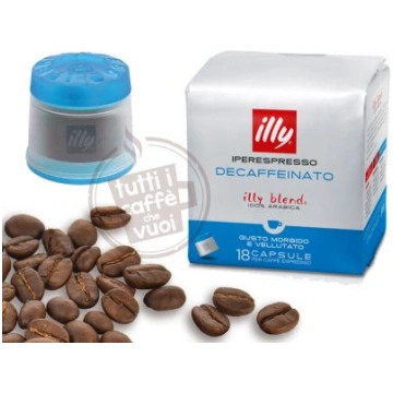 Capsule illy decaffeinato iperespresso