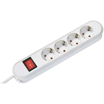 Bachmann SMART socket strip 4x earthing contact, s
