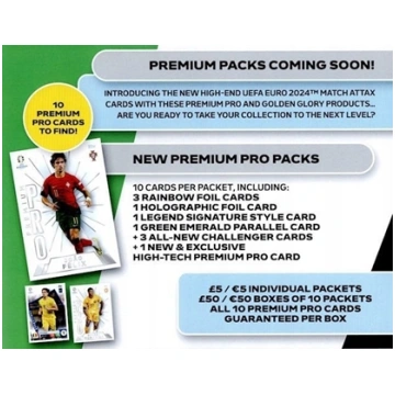 Figurka TOPPS MATCH ATTAX EUROS UPDATE PREMIUM PRO