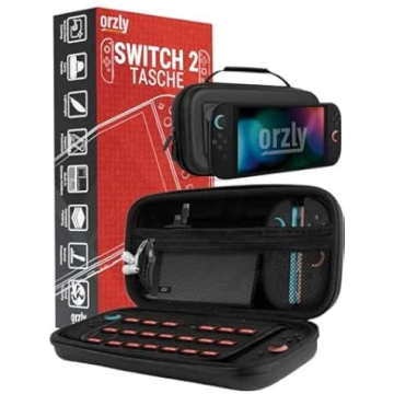 Orzly Carrying Case for Nintendo Switch 2 (2025) C