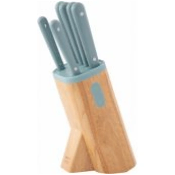 Berghoff 7-pc Knife Block Set Glints Slate