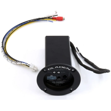 Gladen ATM2 power amplifier inside subwoofer box (