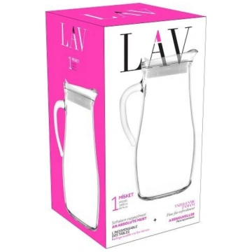 Krūka ar vāku 1,8 L MISKET Lav