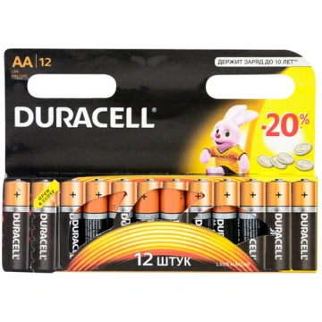 Duracell Basic MN1500 AA BL12, 12gab 2085