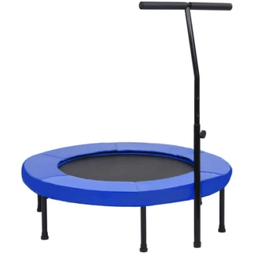 Fitnesa batuts ar rokturi un aizsargapmali, 102 cm