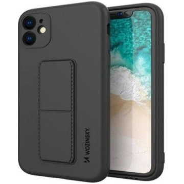 Wozinsky - iPhone 12 silicone case with stand Kick