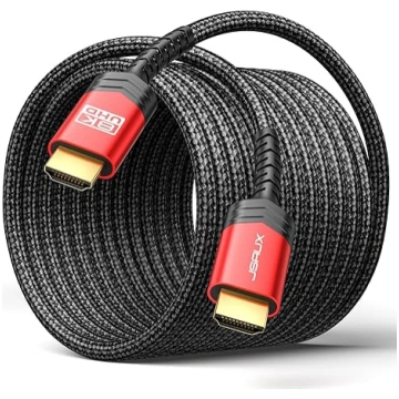 8K HDMI kabelis 7,5 metri, JSAUX HDMI 2.1 kabelis,