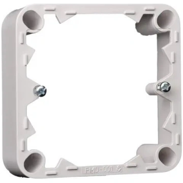 Liregus Alfa vienvietīgs rāmis PMD-001, balts