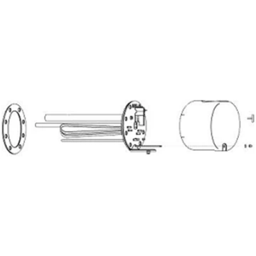 Sildelements, iebūvējams flancī 7209101025#A26499C