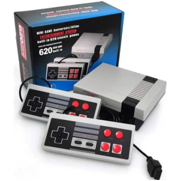 RoGer Retro Game console with 620 games / 2 game c
