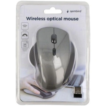 Mouse | black,grey | USB A | wireless,optical | DP