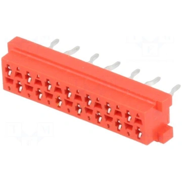 Micro-MaTch | socket | female | PIN: 14 | THT | on