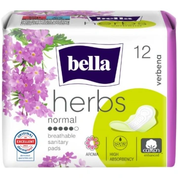 BELLA Herbs Verbena higiēnas paketes, 12gb