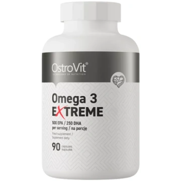 OSTROVIT Omega 3 Extreme kapsulas, 90 gab