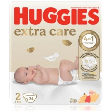 Huggies Extra Care autiņbiksītes, 24 gab., 2. izmē