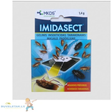 Mājiņa prusakiem un tarakāniem gēls 1.4g 12643