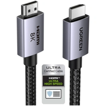 UGREEN HDMI 2.1 kabelis 2 m, 8K/4K, 48 Gbps, eARC,