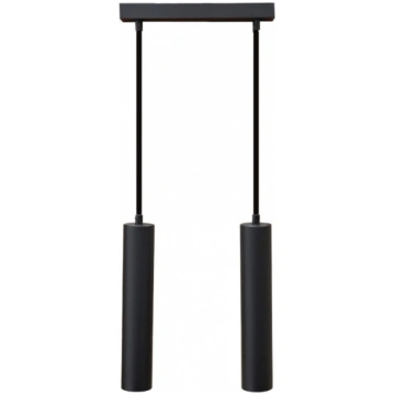 Karadon 2xGU10 piekaramā lampa , melna