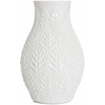 Vāze Homla Natto 885926, 24 cm, balta krās
