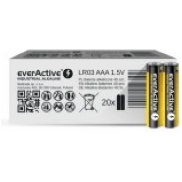 Everactive EVLR03S2IK Industrial Alkaline LR03 AAA