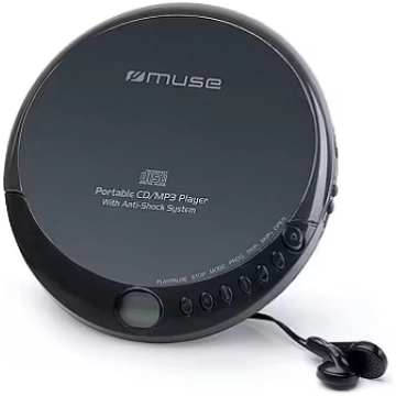 MUSE Portable CD/MP3 Player With Anti-shock M-900 