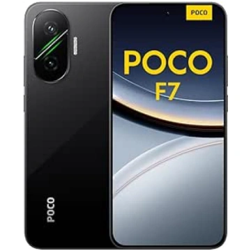 XIAOMI Poco F7 Smartphone, 12 + 256 GB, Black, Fla