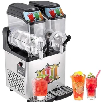 Kommerzielle Slushy-Maschine, Edelstahl 12 l/24 l