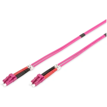 Digitus Fiber Optic Multimode Patchcord, OM4, LC /