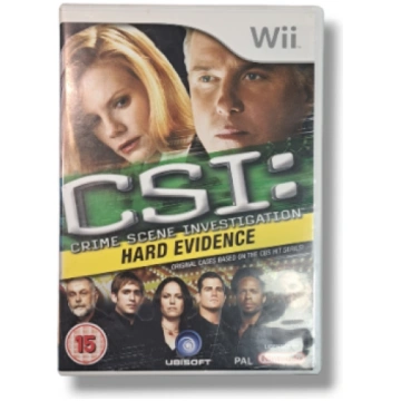 Lietots - Nintendo Wii CSI:Hard Evidence