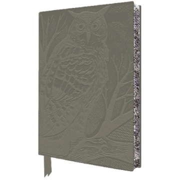Angela Harding: Long Eared Owl Artisan Art Noteboo