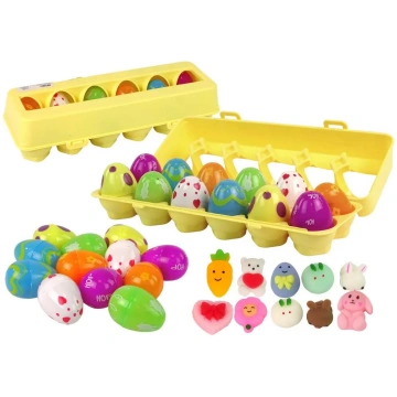 Bestway Lieldienu olu squishy komplekts 12 gabali