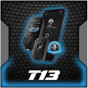 Compustar PRO T13 2-Way LCD Remote Start with Dron