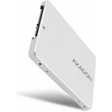 Axagon External SSD Enclosure 2.5" M.2 White RSS-M