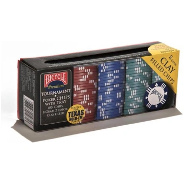 Bicycle Poker pokera žetoni 100 gab. ( 00738540107
