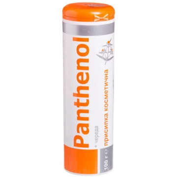 Pantenol pūderis ar sunīšiem, 100g Farmakom