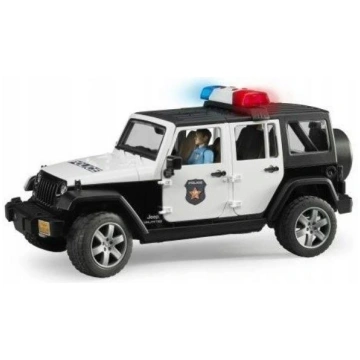 BRUDER Jeep Wrangler Rubicon Police with fig BR-02
