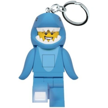 Lego sarkanā haizivs Led atslēgu piekariņš ar lukt