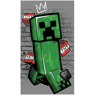 Jerry Fabrics Minecraft Metro Art Creeper Vannas d