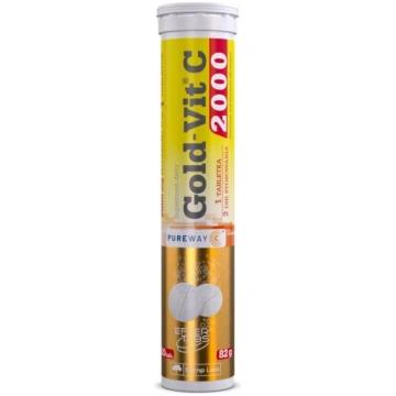 OLIMPLABS Gold-Vit C 2000mg apelsīnu putojošās tab