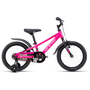 Bērnu velosipēds CTM FOXY | pink / black