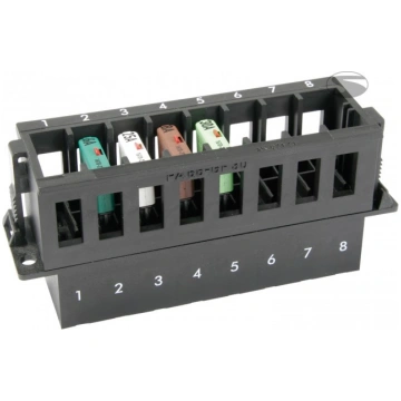 Sandtler Fuse box, 8 terminals, High fuses