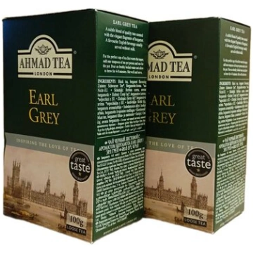 Tēja Ahmad Earl Gray, 100 g x 2gab
