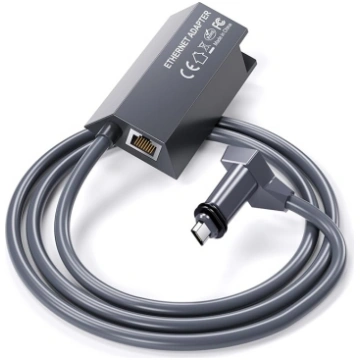 Starlink Ethernet adapterim paredzēts satelīta int