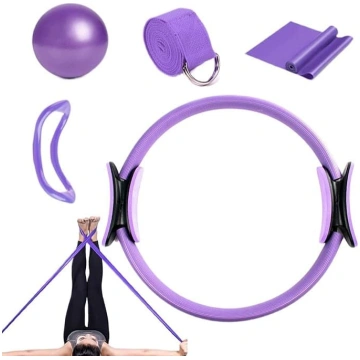 Pilates gredzens un bumba, Pilates komplekts mājas