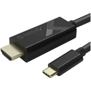 Techly USB tips C ST uz HDMI 2.0 4K, 2m, Black | I