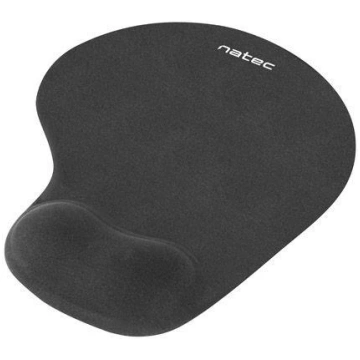 Natec Mousepad Ergonomic MARMOT gel filling black 